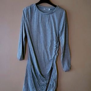 Jersey sweater dress